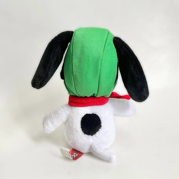 Peanuts Snoopy 9” Flying Ace Aviator Merry Christmas Holiday Dog Plush - Picture 4 of 10